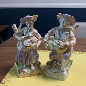 Pair of Vintage Ucagco Statues
